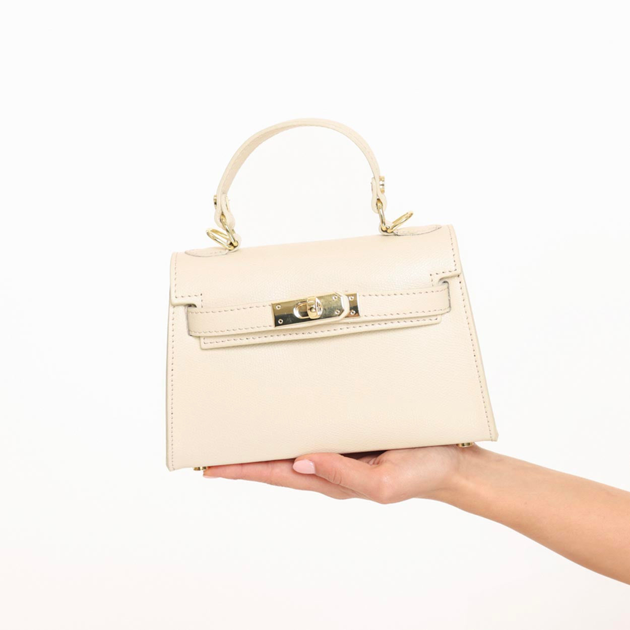 The Victoria Bag - Beige