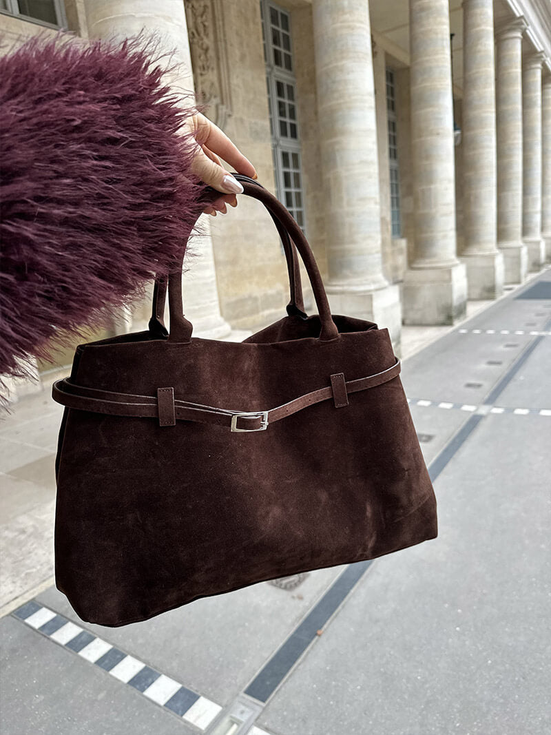 The Dalila Suede Bag