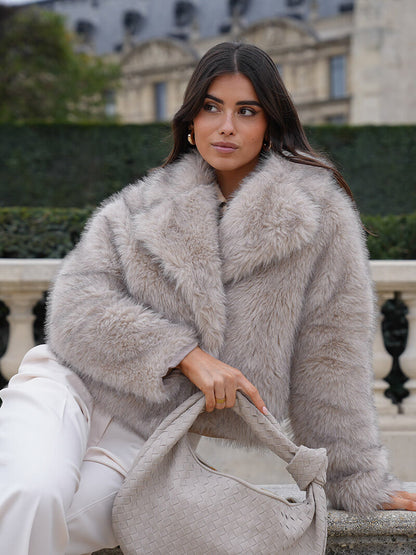 The Jenna Faux Fur Coat