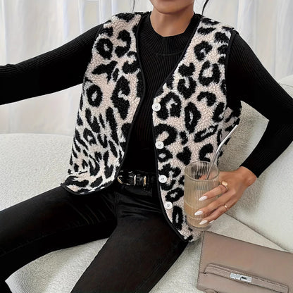 Leopard print Cardigan