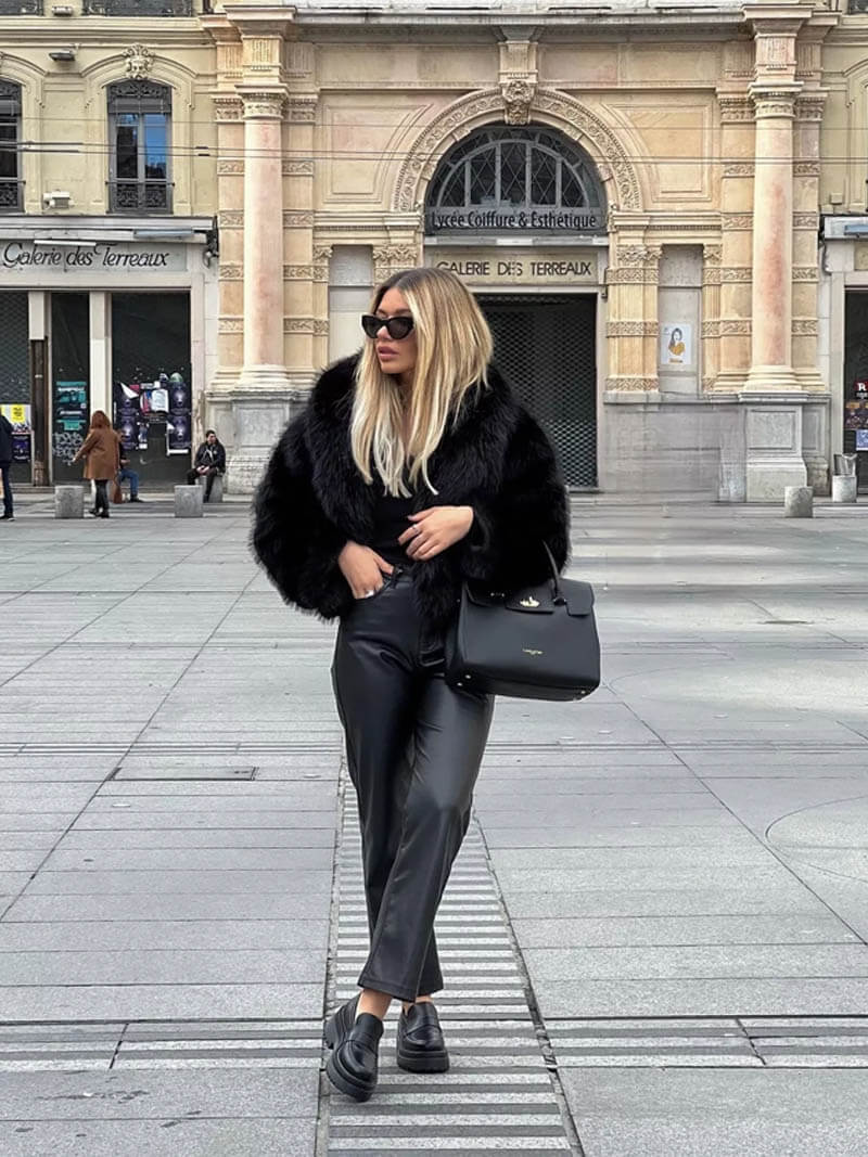 The Jenna Faux Fur Coat