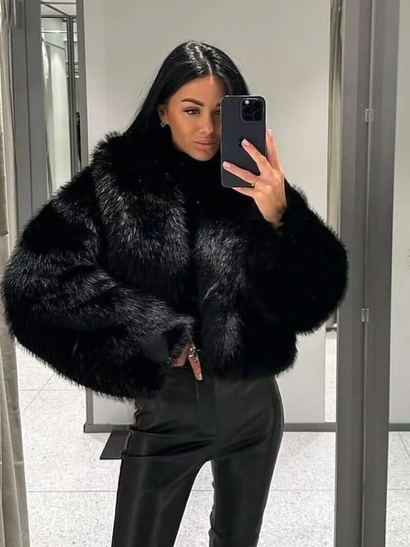 The Jenna Faux Fur Coat