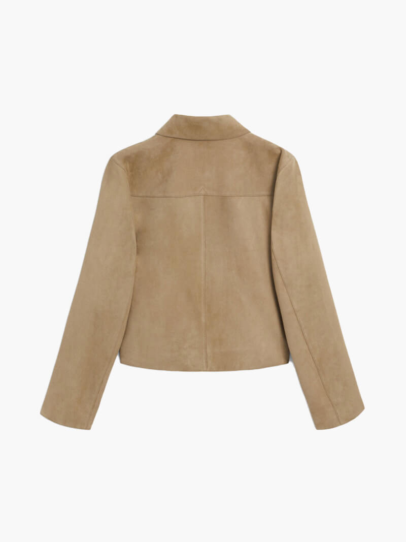 The Marissa Faux Suede Jacket